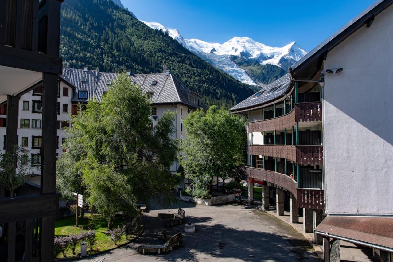 Nice Apt With Mountain View At The Foot Of Slopes Chamonix Eksteriør bilde